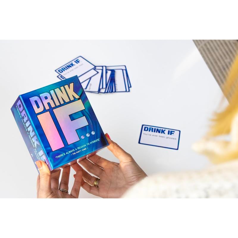 🔥LAST DAY 50% OFF🏆 Cilifer® Drink If... Funny Adult Drinking Game. Party Card Game for Friends & Family – Get Buzzed & Drunk