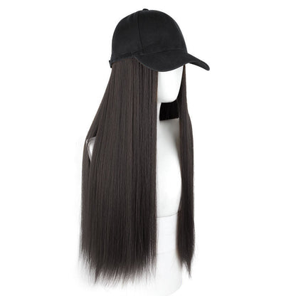 🎁Best Gift - New Warm Detachable One Piece Wig Hat 🎁