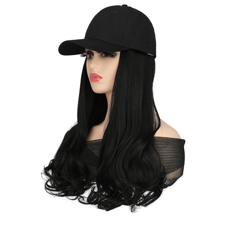 🎁Best Gift - New Warm Detachable One Piece Wig Hat 🎁