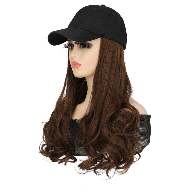 🎁Best Gift - New Warm Detachable One Piece Wig Hat 🎁