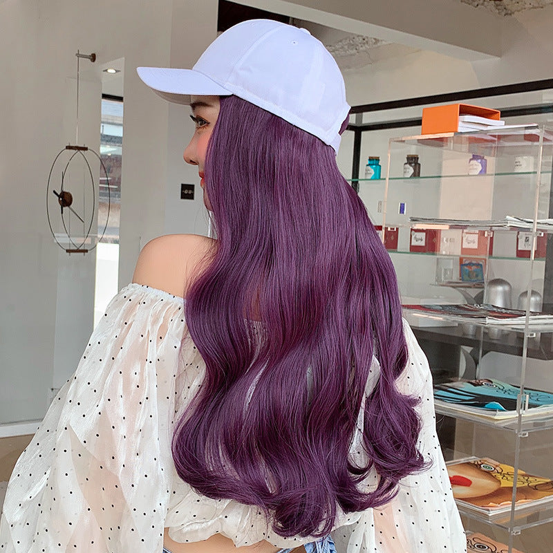 🎁Best Gift - New Warm Detachable One Piece Wig Hat 🎁