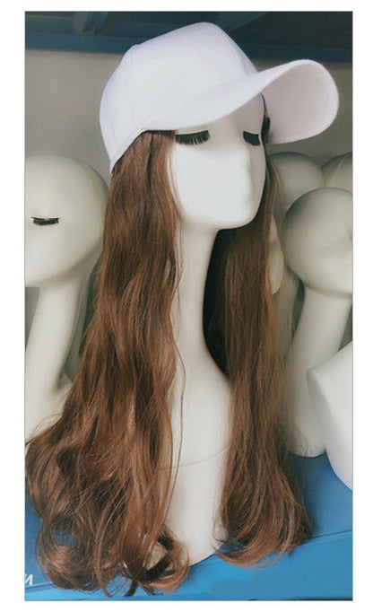 🎁Best Gift - New Warm Detachable One Piece Wig Hat 🎁