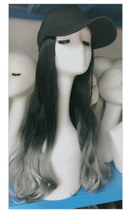 🎁Best Gift - New Warm Detachable One Piece Wig Hat 🎁