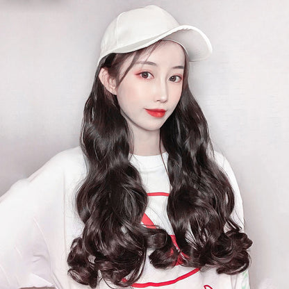 🎁Best Gift - New Warm Detachable One Piece Wig Hat 🎁