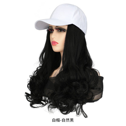 🎁Best Gift - New Warm Detachable One Piece Wig Hat 🎁