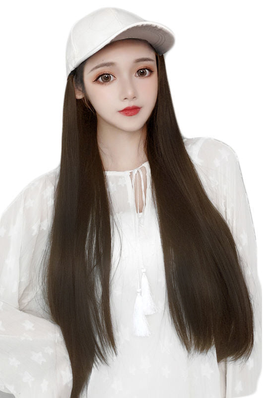 🎁Best Gift - New Warm Detachable One Piece Wig Hat 🎁
