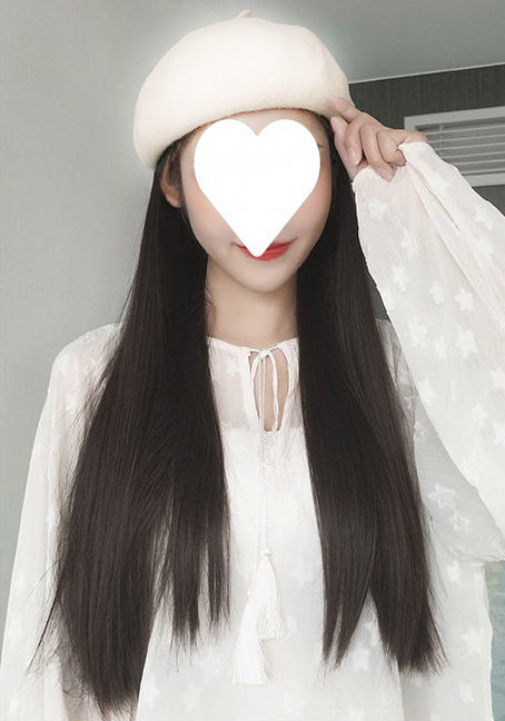 🎁Best Gift - New Warm Detachable One Piece Wig Hat 🎁