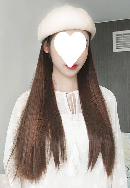 🎁Best Gift - New Warm Detachable One Piece Wig Hat 🎁
