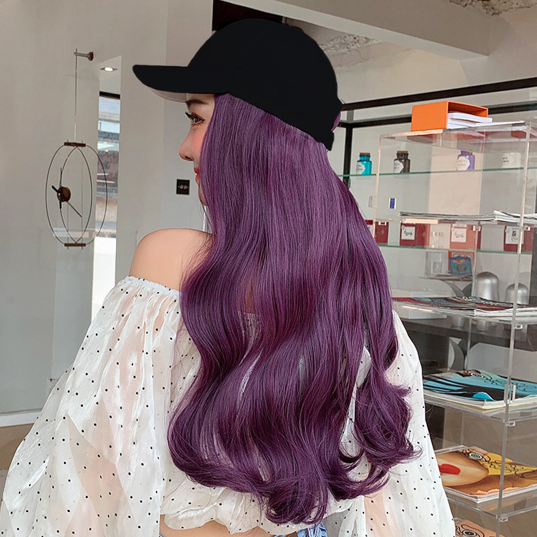 🎁Best Gift - New Warm Detachable One Piece Wig Hat 🎁