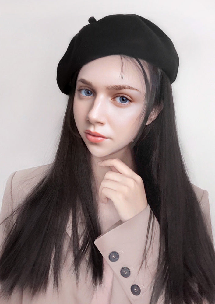 🎁Best Gift - New Warm Detachable One Piece Wig Hat 🎁