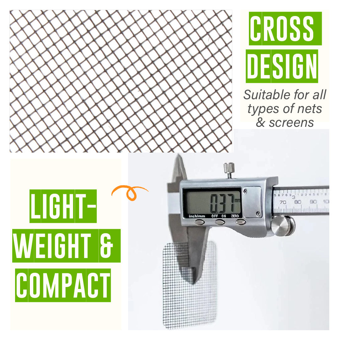 Window Mesh Hole Repair