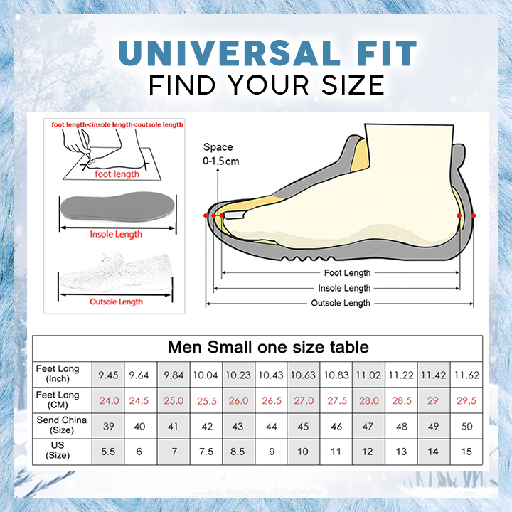 Waterproof PU Warm Slipper