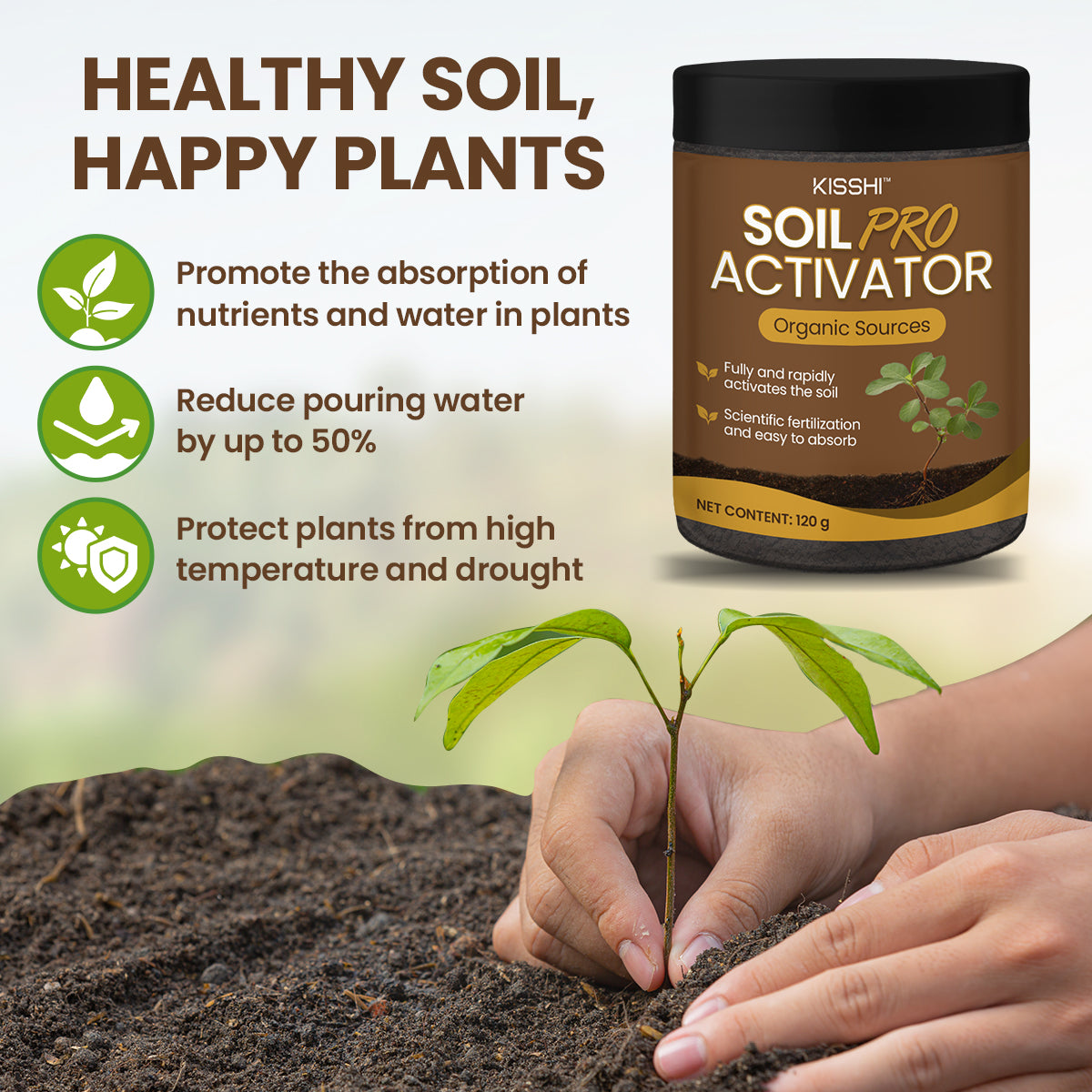 KISSHI™ Soil Pro Activator 🌱