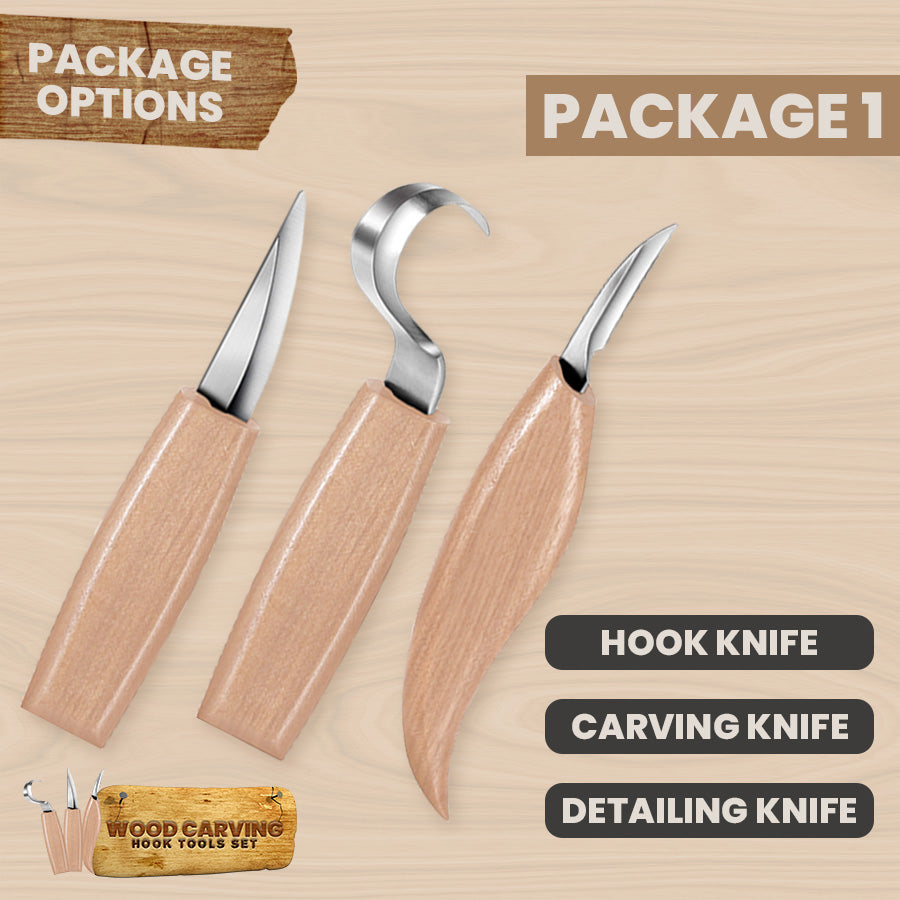 Wood Carving Hook Tools Set