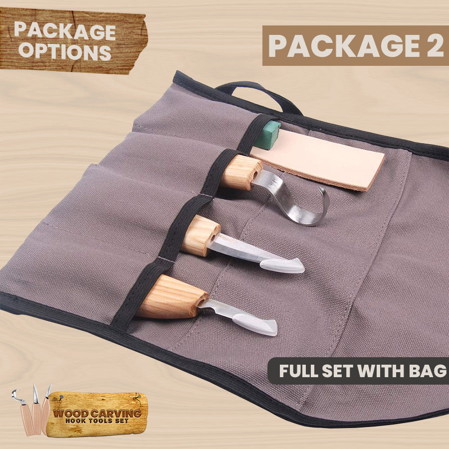 Wood Carving Hook Tools Set