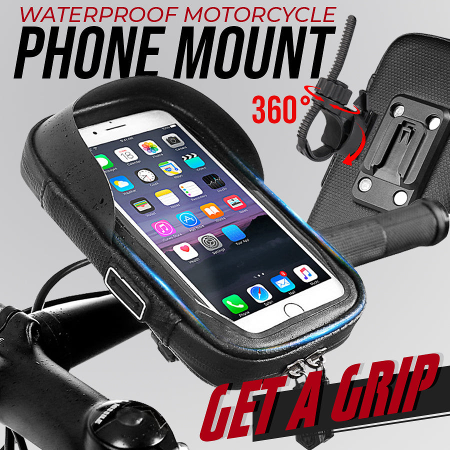 Waterproof Motorcycle Phone Mount
