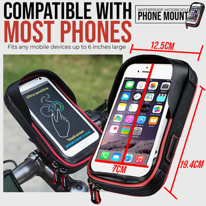 Waterproof Motorcycle Phone Mount