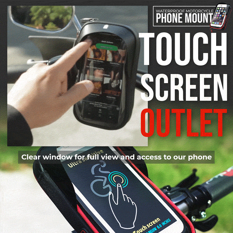 Waterproof Motorcycle Phone Mount