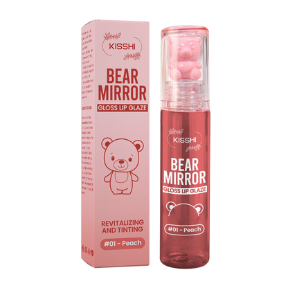 Christmas Offer🎄 KISSHI™ Bear Mirror Gloss Lip Glaze
