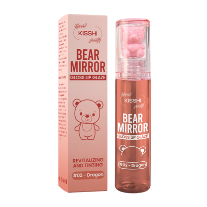 Christmas Offer🎄 KISSHI™ Bear Mirror Gloss Lip Glaze