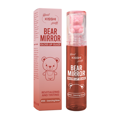 Christmas Offer🎄 KISSHI™ Bear Mirror Gloss Lip Glaze