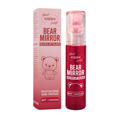 Christmas Offer🎄 KISSHI™ Bear Mirror Gloss Lip Glaze