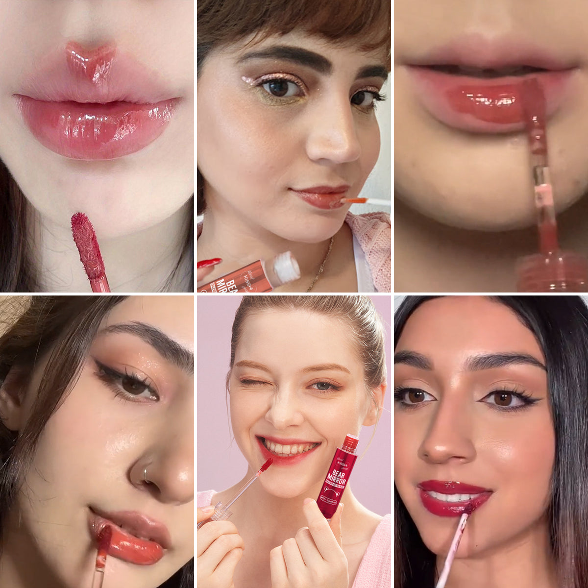 Christmas Offer🎄 KISSHI™ Bear Mirror Gloss Lip Glaze