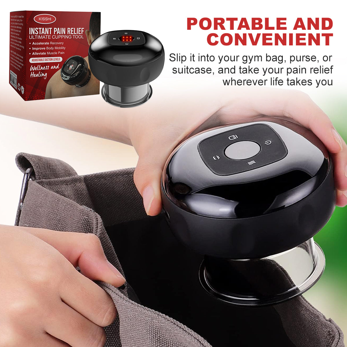KISSHI Instant Pain Relief Ultimate Cupping Tool